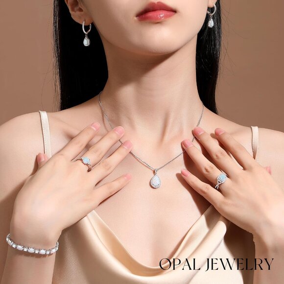 Birthstone Bracelets Sterling Silver Tennis Bracelets Charm Fine Jewelry Birthda - Picture 6 of 8